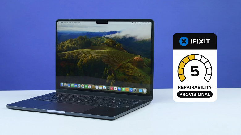 Обновлённый MacBook Air с SoC M3 не особо ремонтопригоден, но по меркам Apple результат хорош. До новинки добрались специалисты iFixit